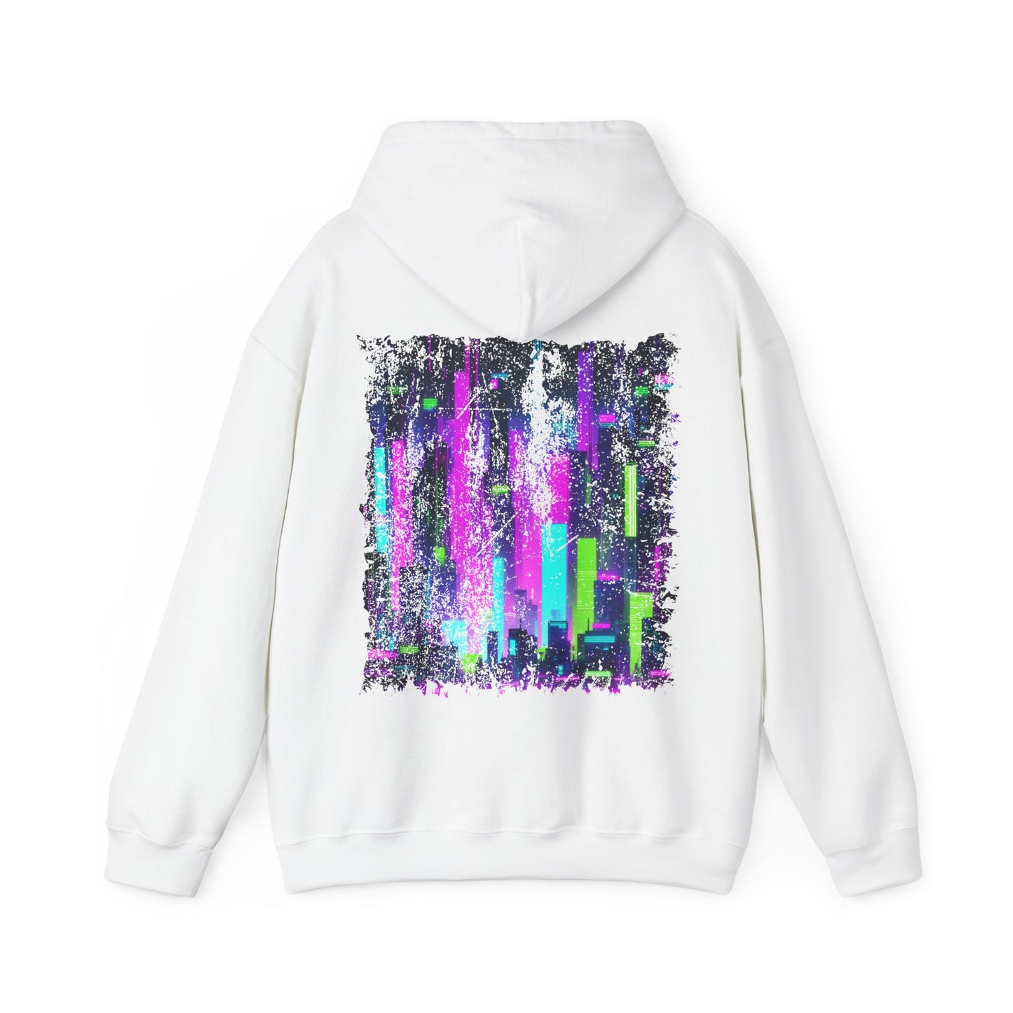 Cyberpunk Cityscape Hoodie