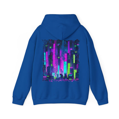 Cyberpunk Cityscape Hoodie