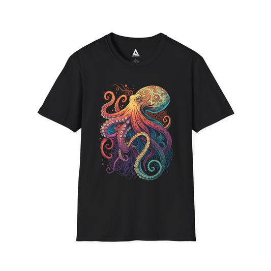 Psychedelic Octopus Tee