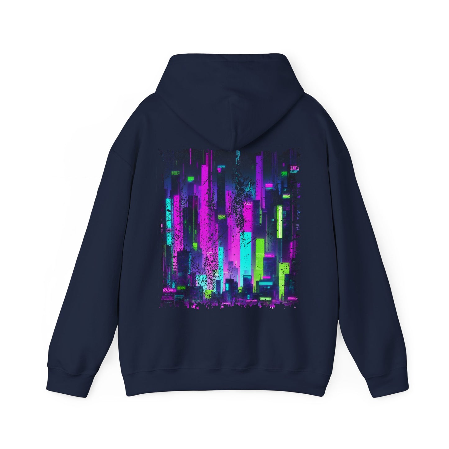 Cyberpunk Cityscape Hoodie