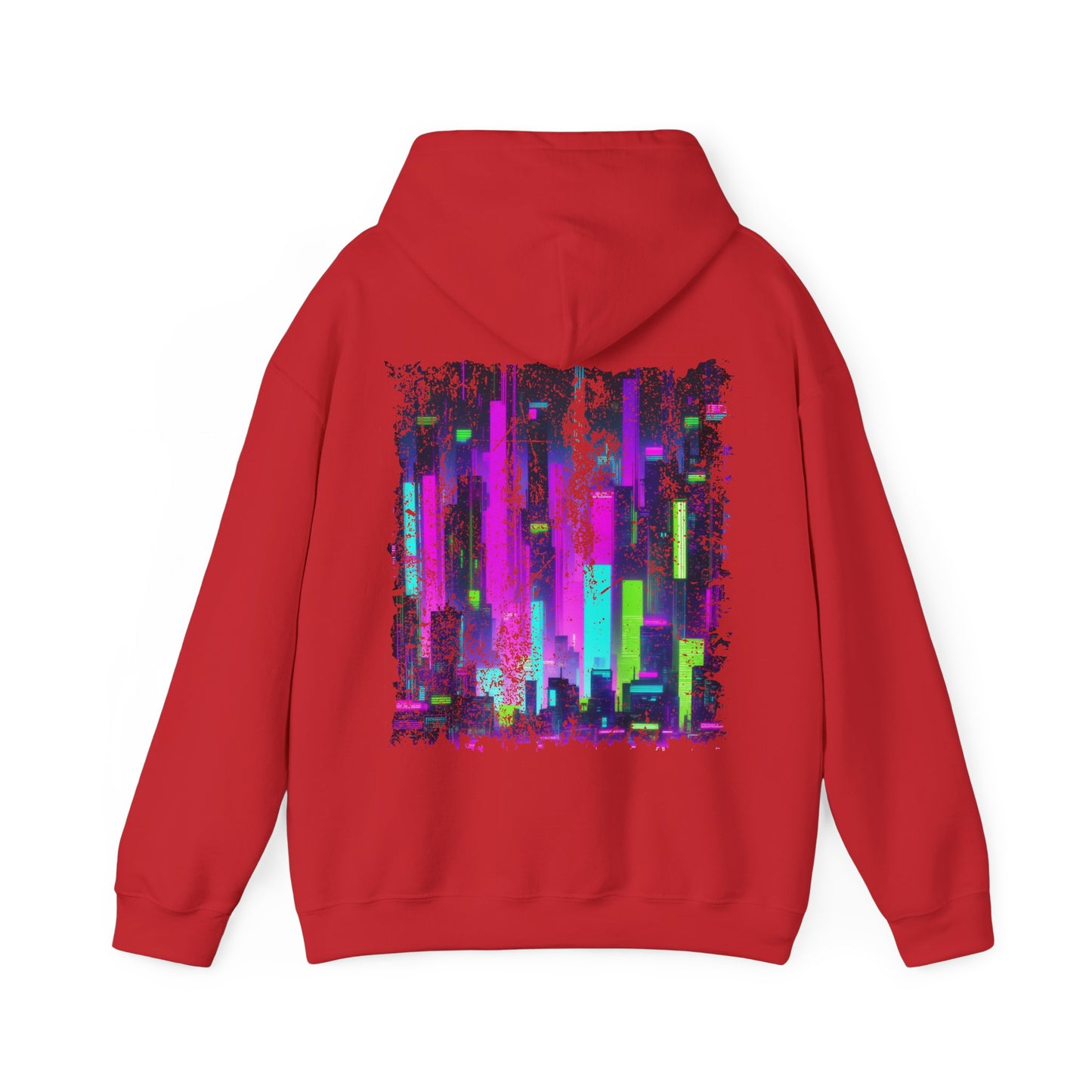 Cyberpunk Cityscape Hoodie